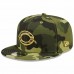 Cincinnati Reds Men's New Era Camo 2022 Armed Forces Day 9FIFTY Snapback Adjustable Hat