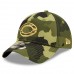 Cincinnati Reds Men's New Era Camo 2022 Armed Forces Day 9TWENTY Adjustable Hat