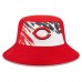 Cincinnati Reds Men's New Era Red 2022 4th of July Bucket Hat