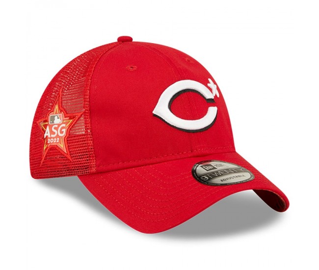 Cincinnati Reds Men's New Era Red 2022 MLB All-Star Game Workout 9TWENTY Adjustable Hat