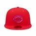 Cincinnati Reds Men's New Era Red Purple Undervisor 59FIFTY Fitted Hat