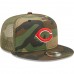 Cincinnati Reds Men's New Era Camo Trucker 9FIFTY Snapback Hat