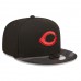 Cincinnati Reds Men's New Era Black Camo Vize 9FIFTY Snapback Hat