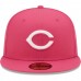 Cincinnati Reds Men's New Era Beetroot Logo 59FIFTY Fitted Hat