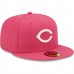 Cincinnati Reds Men's New Era Beetroot Logo 59FIFTY Fitted Hat