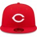 Cincinnati Reds Men's New Era Red Logo 59FIFTY Fitted Hat