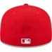 Cincinnati Reds Men's New Era Red Logo 59FIFTY Fitted Hat