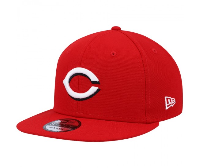 Cincinnati Reds Men's New Era Red Primary Logo 9FIFTY Snapback Hat