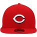 Cincinnati Reds Men's New Era Red Primary Logo 9FIFTY Snapback Hat