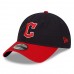 Cleveland Guardians Men's New Era Navy/Red 2022 Postseason Side Patch 9TWENTY Adjustable Hat