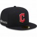 Cleveland Guardians Men's New Era x Alpha Industries Navy 59FIFTY Fitted Hat