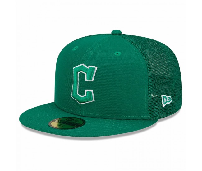 Cleveland Guardians Men's New Era Green 2022 St. Patrick's Day 59FIFTY Fitted Hat