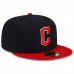 Cleveland Guardians Men's New Era Navy/Red Home Authentic Collection On-Field 59FIFTY Fitted Hat