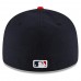 Cleveland Guardians Men's New Era Navy/Red Authentic Collection On-Field Home Low Profile 59FIFTY Fitted Hat