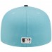 Cleveland Guardians Men's New Era Light Blue/Charcoal Two-Tone Color Pack 59FIFTY Fitted Hat