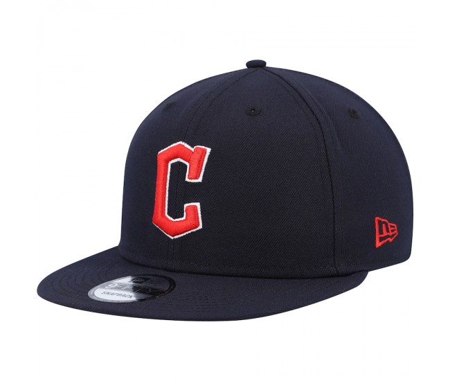 Cleveland Guardians Men's New Era Navy Primary Logo 9FIFTY Snapback Hat