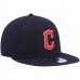 Cleveland Guardians Men's New Era Navy Primary Logo 9FIFTY Snapback Hat