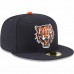 Detroit Tigers Men's New Era Navy Cooperstown Collection Wool 59FIFTY Fitted Hat