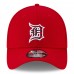 Detroit Tigers Men's New Era Red 4th of July 39THIRTY Flex Hat