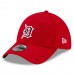 Detroit Tigers Men's New Era Red 4th of July 39THIRTY Flex Hat