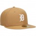 Detroit Tigers Men's New Era Tan Wheat 59FIFTY Fitted Hat