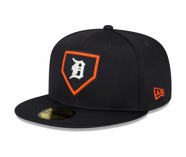 Detroit Tigers Men's New Era Navy 2022 Clubhouse 59FIFTY Fitted Hat