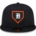 Detroit Tigers Men's New Era Navy 2022 Clubhouse 59FIFTY Fitted Hat