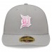 Detroit Tigers Men's New Era Gray 2022 Mother's Day On-Field Low Profile 59FIFTY Fitted Hat