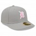 Detroit Tigers Men's New Era Gray 2022 Mother's Day On-Field Low Profile 59FIFTY Fitted Hat