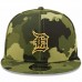 Detroit Tigers Men's New Era Camo 2022 Armed Forces Day 9FIFTY Snapback Adjustable Hat