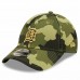 Detroit Tigers Men's New Era Camo 2022 Armed Forces Day 9FORTY Snapback Adjustable Hat