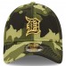 Detroit Tigers Men's New Era Camo 2022 Armed Forces Day 9TWENTY Adjustable Hat