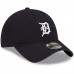 Detroit Tigers Men's New Era Navy Logo Replica Core Classic 9TWENTY Adjustable Hat