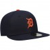 Detroit Tigers Men's New Era Navy Authentic Collection On-Field Road 59FIFTY Fitted Hat