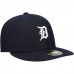 Detroit Tigers Men's New Era Navy Authentic Collection On-Field Home Low Profile 59FIFTY Fitted Hat