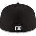 Detroit Tigers Men's New Era Black Logo 59FIFTY Fitted Hat