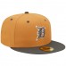 Detroit Tigers Men's New Era Brown/Charcoal Two-Tone Color Pack 59FIFTY Fitted Hat