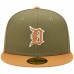 Detroit Tigers Men's New Era Olive/Brown Two-Tone Color Pack 59FIFTY Fitted Hat