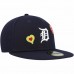 Detroit Tigers Men's New Era Navy Chain Stitch Heart 59FIFTY Fitted Hat