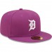 Detroit Tigers Men's New Era Grape Logo 59FIFTY Fitted Hat