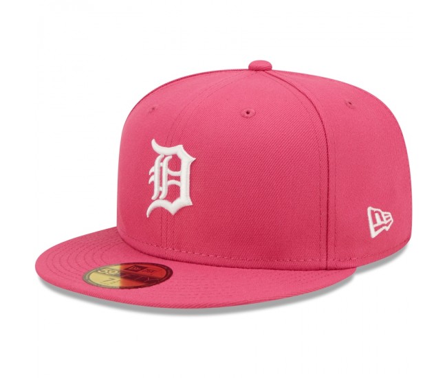 Detroit Tigers Men's New Era Beetroot Logo 59FIFTY Fitted Hat