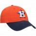 Houston Astros Men's '47 Orange/Navy Alternate Clean Up Adjustable Hat