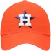 Houston Astros Men's '47 Orange Team Clean Up Adjustable Hat