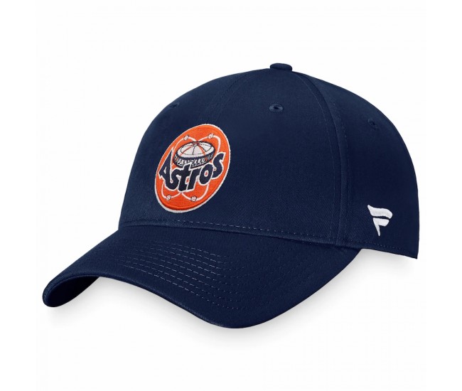 Houston Astros Men's Fanatics Branded Navy Cooperstown Collection Core Adjustable Hat