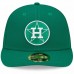 Houston Astros Men's New Era Green 2022 St. Patrick's Day Low Profile 59FIFTY Fitted Hat