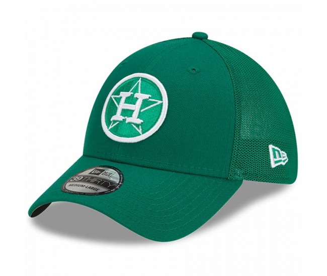 Houston Astros Men's New Era Green St. Patrick's Day 39THIRTY Flex Hat