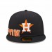 Houston Astros Men's New Era Navy Sidesplit 59FIFTY Fitted Hat