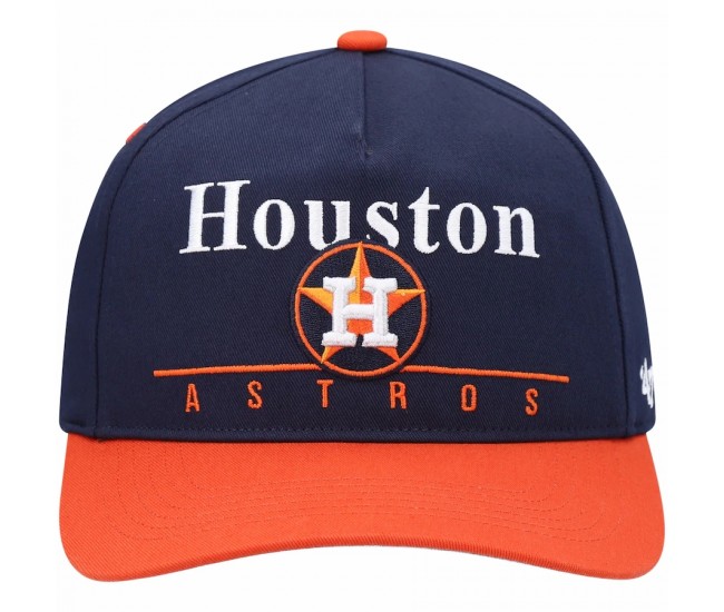 Houston Astros Men's '47 Navy/Orange Retro Super Hitch Snapback Hat