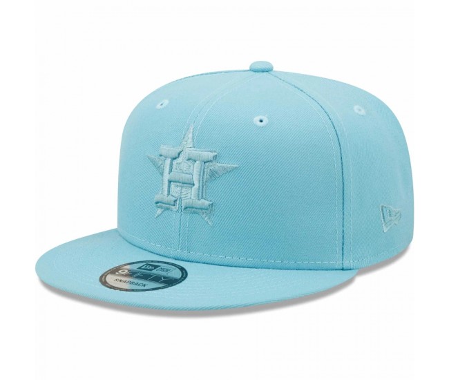 Houston Astros Men's New Era Light Blue Color Pack Tonal 9FIFTY Snapback Hat