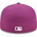 Houston Astros Men's New Era Grape Logo 59FIFTY Fitted Hat